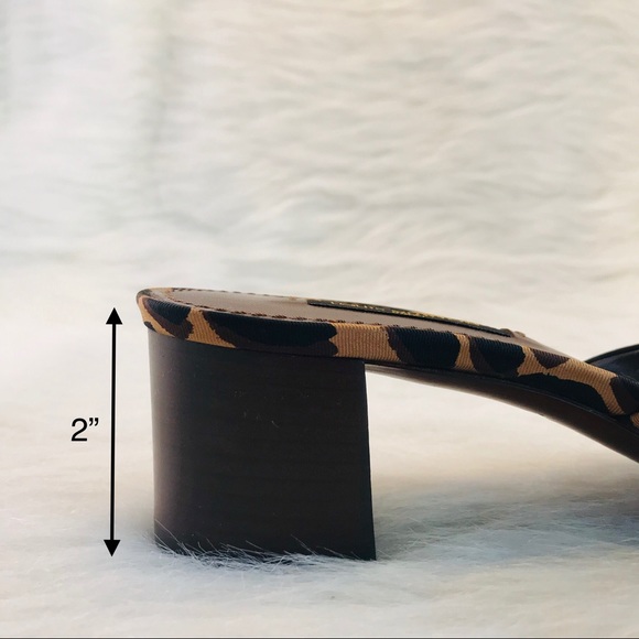 LOUIS VUITTON Stephen Sprouse Leopard Print Mules - Picture 6 of 8